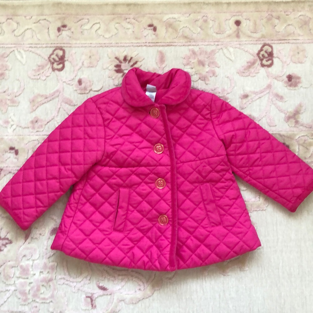Little Me - Quilted Pink Jacket